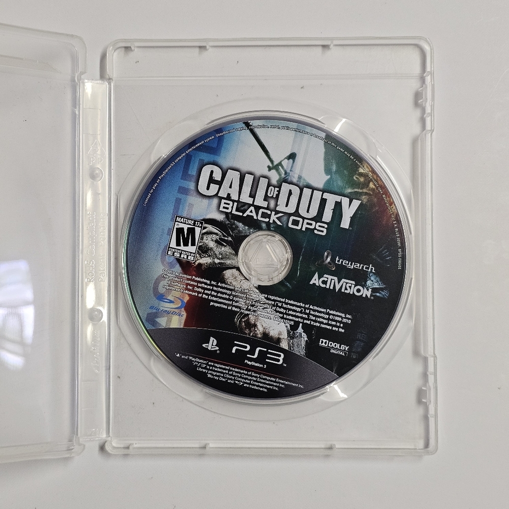 Call of Duty: Black Ops (Sony PlayStation 3, 2010) PS3 [Disc Only]